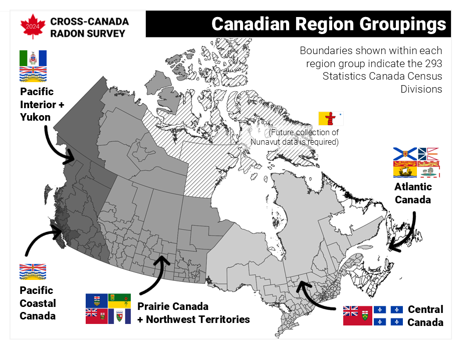 Graphic Credit: 2024 Cross Canada Radon Survey
