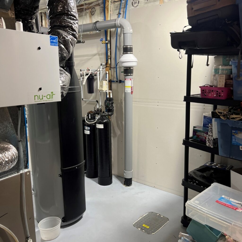 Radon Mitigation System (Photo Credit: Radon West)