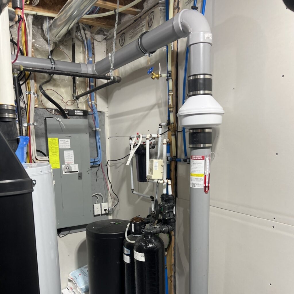 Radon Mitigation System (Photo Credit: Radon West)